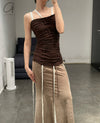 BASERANGE hollow strap skirt DRHSS-RB-SP24 TACTILE